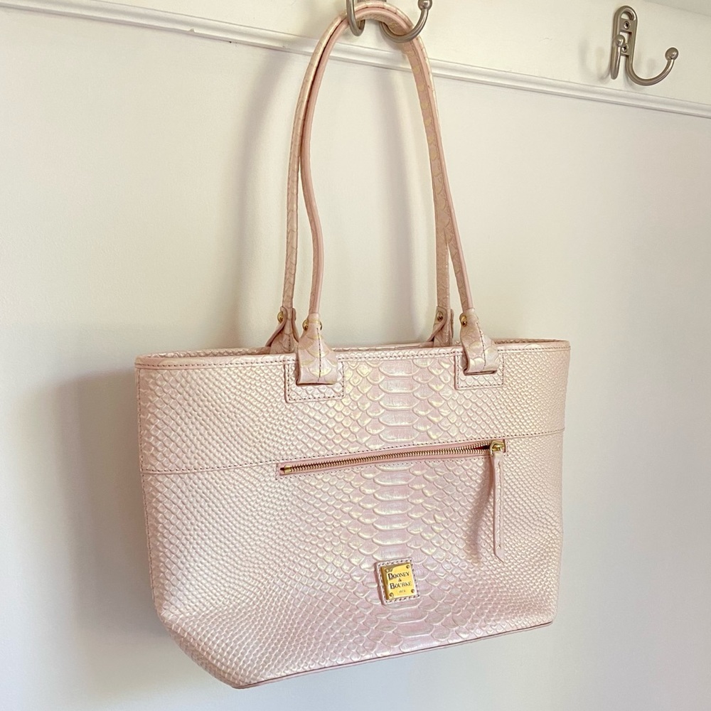 Dooney and Bourke snake skin shoulder bag